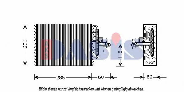 Dasis 821430N Air conditioner evaporator 821430N