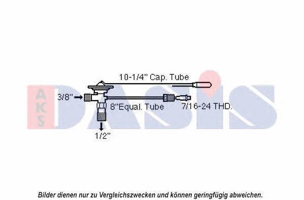 Dasis 840226N Air conditioner expansion valve 840226N
