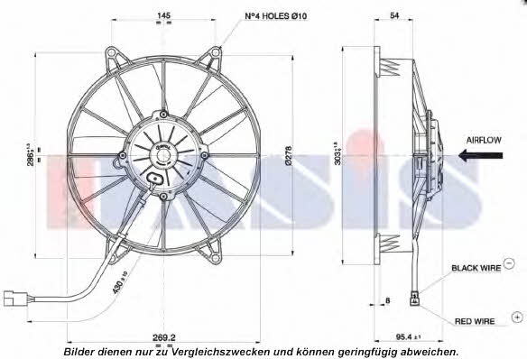 Dasis 870313N Hub, engine cooling fan wheel 870313N