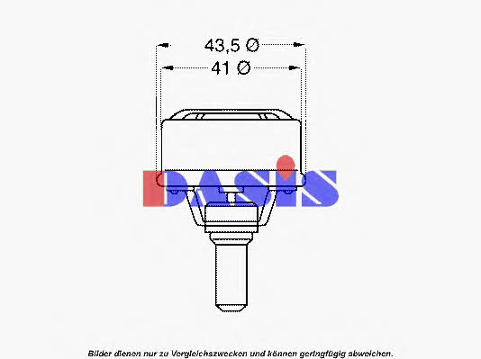 Dasis 750419N Thermostat, coolant 750419N