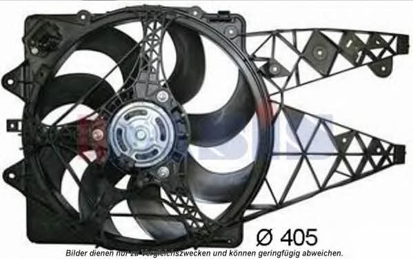Dasis 018013N Hub, engine cooling fan wheel 018013N