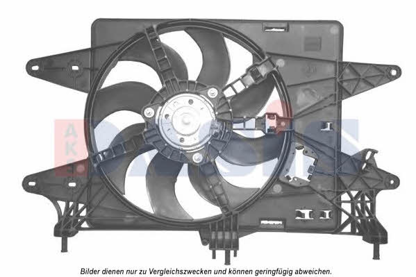 Dasis 088141N Hub, engine cooling fan wheel 088141N