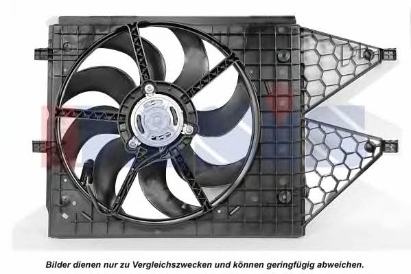 Dasis 048117N Hub, engine cooling fan wheel 048117N