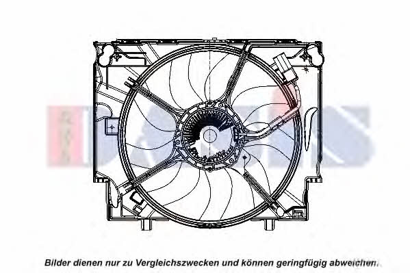 Dasis 058094N Hub, engine cooling fan wheel 058094N