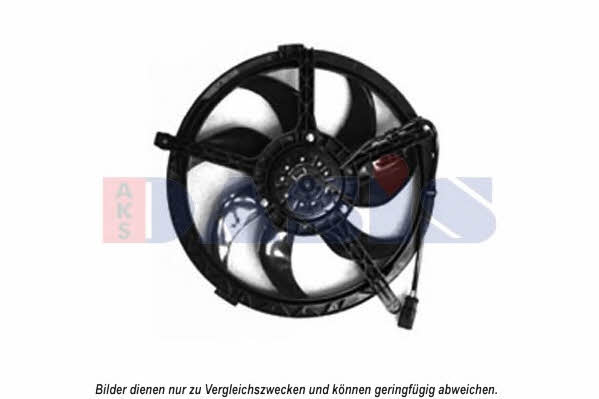 Dasis 058077N Hub, engine cooling fan wheel 058077N