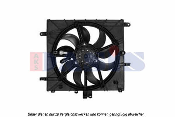 Dasis 078086N Hub, engine cooling fan wheel 078086N