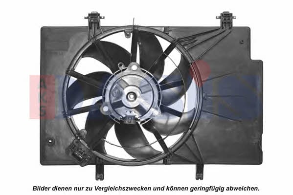 Dasis 098136N Hub, engine cooling fan wheel 098136N