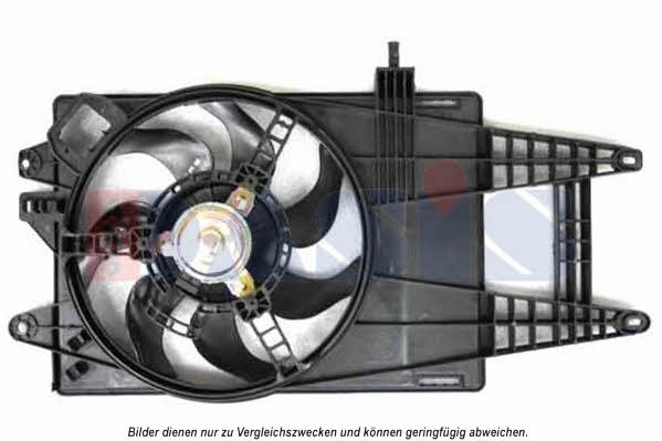 Dasis 088136N Hub, engine cooling fan wheel 088136N