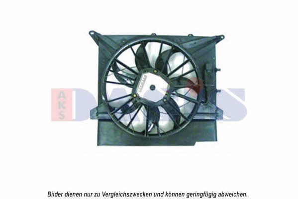 Dasis 228045N Hub, engine cooling fan wheel 228045N