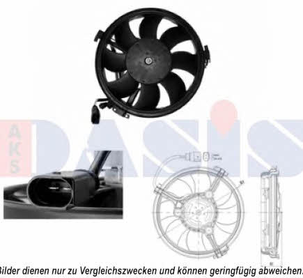 Dasis 048111N Hub, engine cooling fan wheel 048111N
