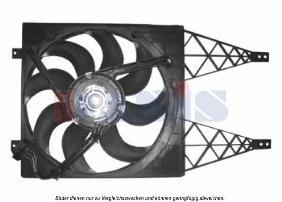 Dasis 048112N Hub, engine cooling fan wheel 048112N