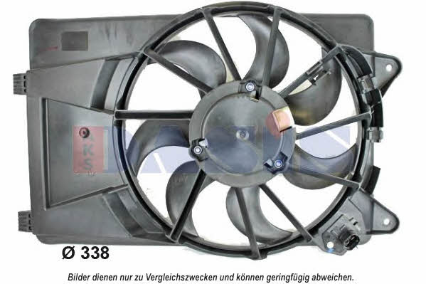 Dasis 088115N Hub, engine cooling fan wheel 088115N
