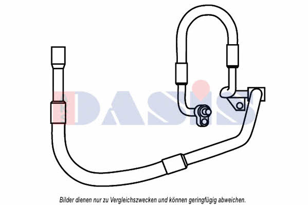 Dasis 885837N Coolant pipe 885837N