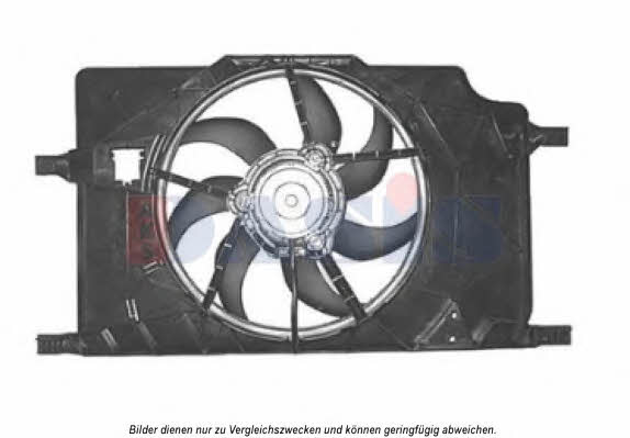 Dasis 188027N Radiator cooling fan motor 188027N