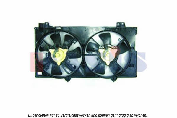 Dasis 118039N Hub, engine cooling fan wheel 118039N