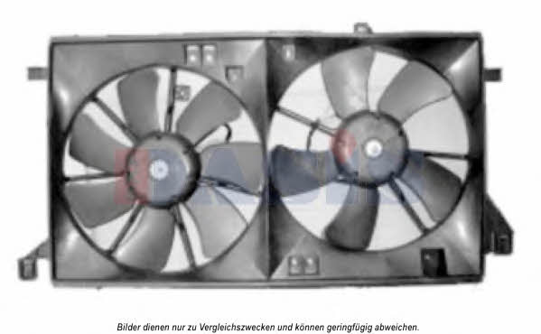 Dasis 118035N Hub, engine cooling fan wheel 118035N