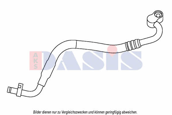 Dasis 885890N Coolant pipe 885890N