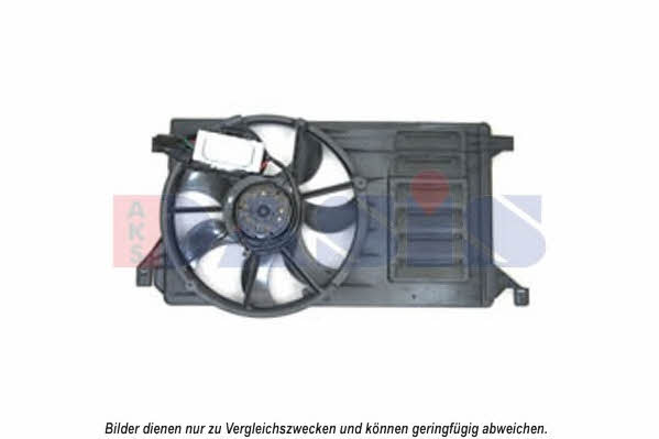 Dasis 118042N Hub, engine cooling fan wheel 118042N