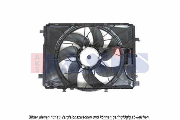 Dasis 128174N Hub, engine cooling fan wheel 128174N