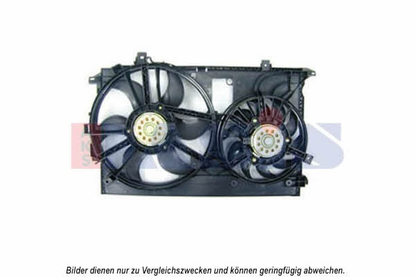 Dasis 158096N Hub, engine cooling fan wheel 158096N