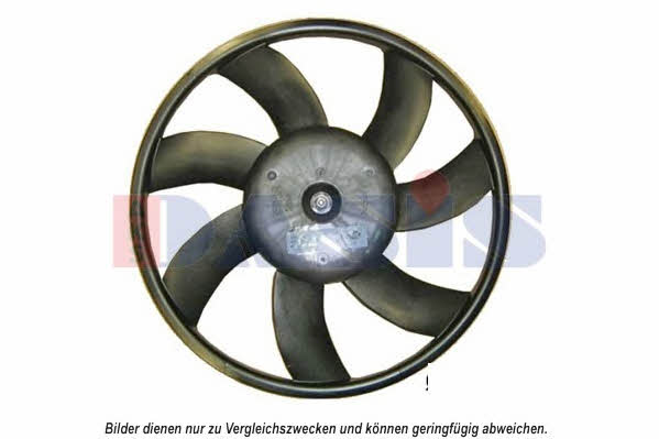 Dasis 158107N Hub, engine cooling fan wheel 158107N