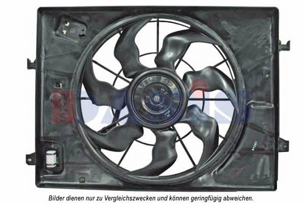 Dasis 518071N Hub, engine cooling fan wheel 518071N