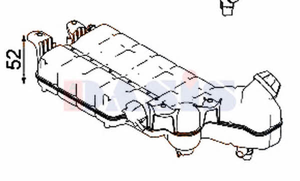263001N Dasis Expansion tank