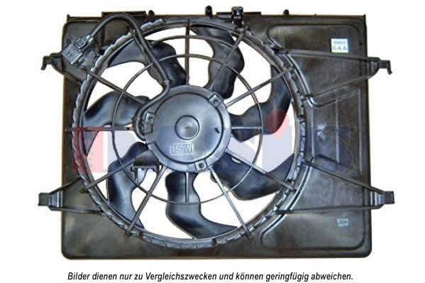 Dasis 518070N Hub, engine cooling fan wheel 518070N