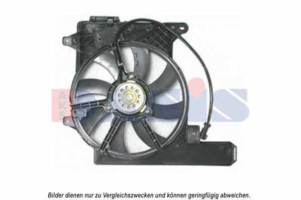Dasis 158095N Hub, engine cooling fan wheel 158095N