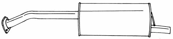 Dasis SG34601 End Silencer SG34601