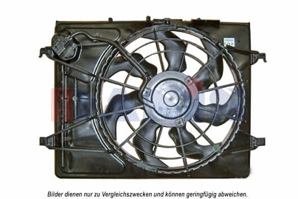 Dasis 518068N Hub, engine cooling fan wheel 518068N