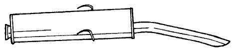 Dasis SG45632 End Silencer SG45632