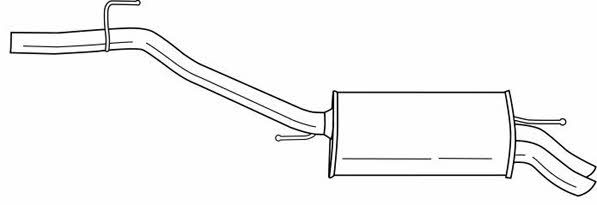 Dasis SG60688 End Silencer SG60688