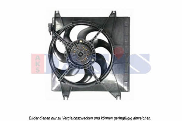 Dasis 568057N Hub, engine cooling fan wheel 568057N
