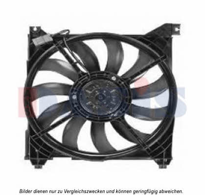 Dasis 568051N Hub, engine cooling fan wheel 568051N