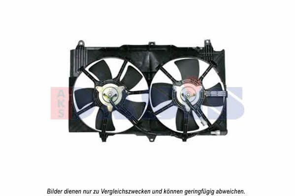 Dasis 078052N Hub, engine cooling fan wheel 078052N