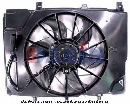 Dasis 128127N Hub, engine cooling fan wheel 128127N