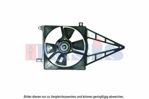 Dasis 158057N Hub, engine cooling fan wheel 158057N