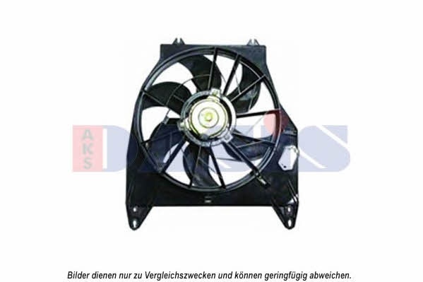 Dasis 188037N Hub, engine cooling fan wheel 188037N