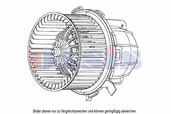 Dasis 048074N Hub, engine cooling fan wheel 048074N