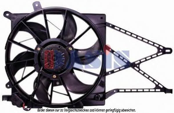 Dasis 158025N Hub, engine cooling fan wheel 158025N