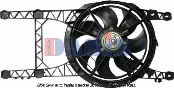 Dasis 188007N Hub, engine cooling fan wheel 188007N