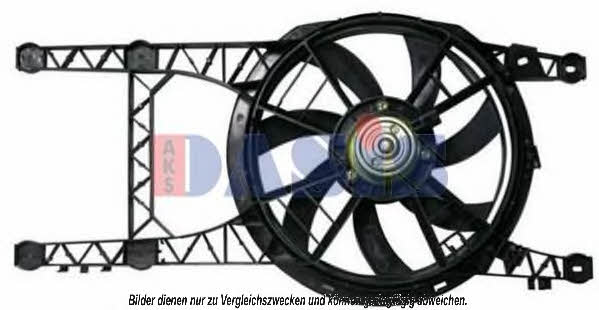 Dasis 188015N Hub, engine cooling fan wheel 188015N