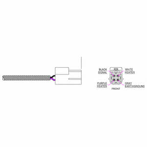 Delphi ES20172-11B1 Lambda sensor ES2017211B1