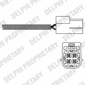 Delphi ES20220-12B1 Lambda sensor ES2022012B1