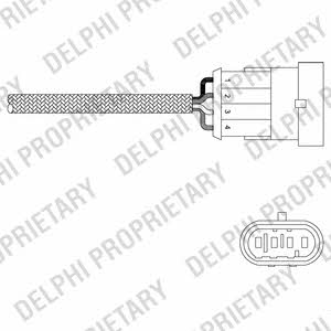 Delphi ES20276-12B1 Lambda sensor ES2027612B1