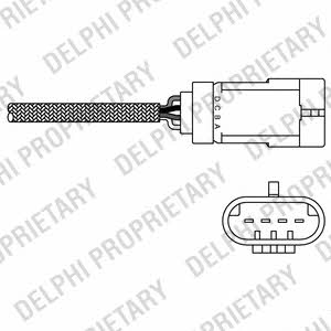 Delphi ES20280-12B1 Lambda sensor ES2028012B1