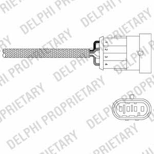 Delphi ES20302-12B1 Lambda sensor ES2030212B1