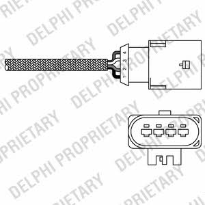 Delphi ES20303-12B1 Lambda sensor ES2030312B1