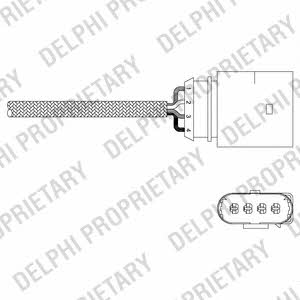Delphi ES20338-12B1 Lambda sensor ES2033812B1